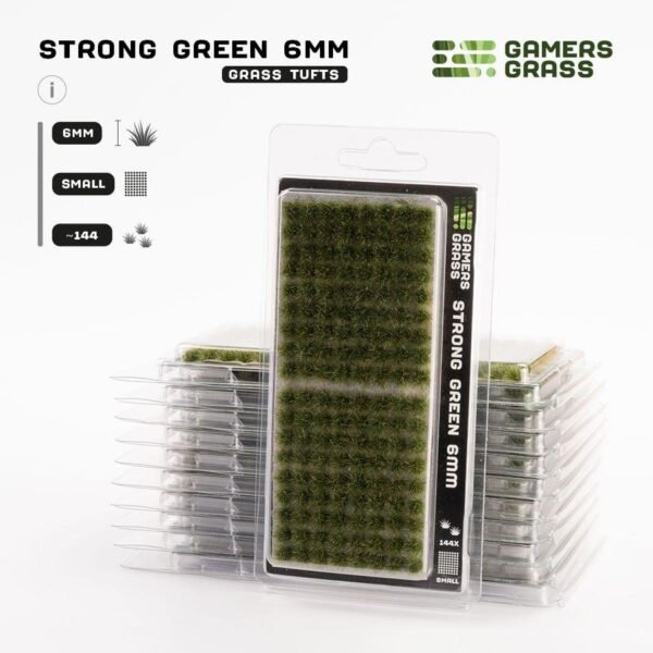 Gamers Grass Strong Green 6mm Small