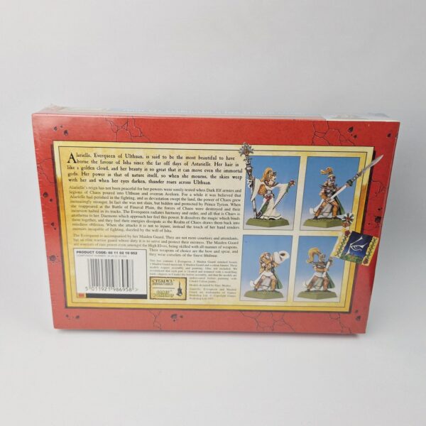 High Elves Everqueen and  Maiden Guard