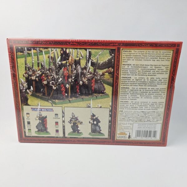 Dark Elves Warriors Regiment