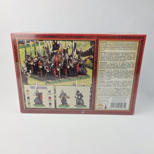Dark Elves Warriors Regiment