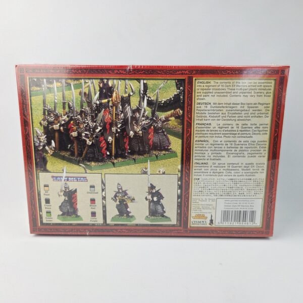 Dark Elves Warriors Regiment