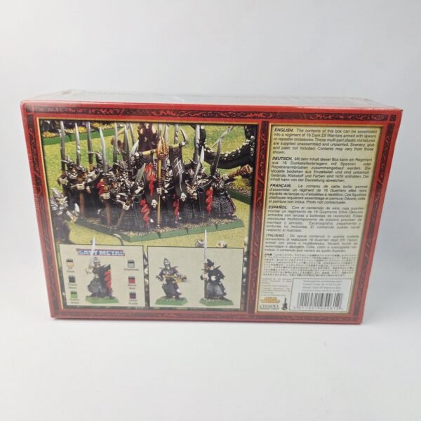 Dark Elves Warriors Regiment
