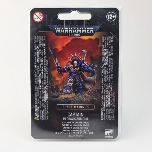 Space Marines Captain in Gravis Armour