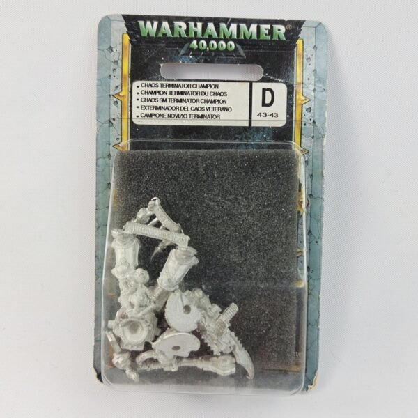 Chaos Space Marines Terminator Champion