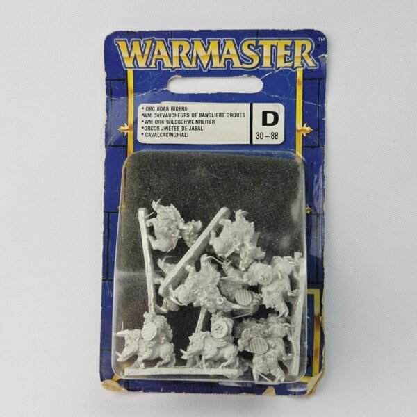 Warmaster Orcs and Goblins Boar Riders