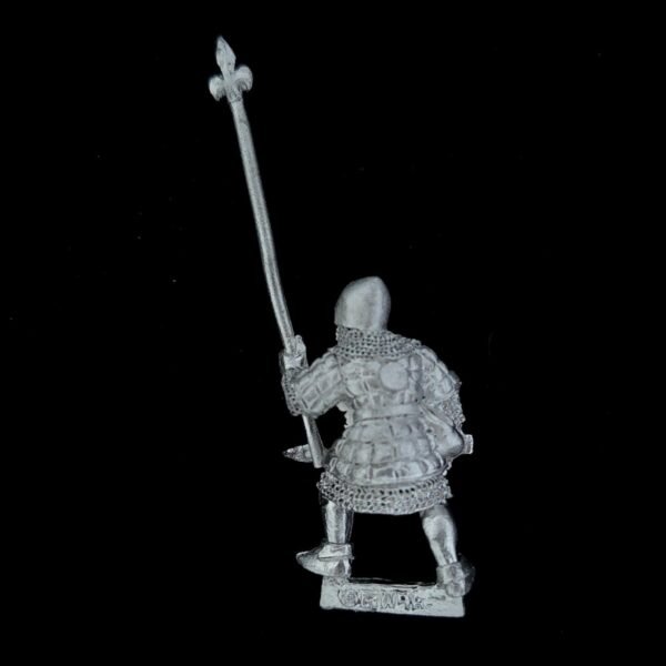 Bretonnia Men at Arms Halberdiers Standard Bearer