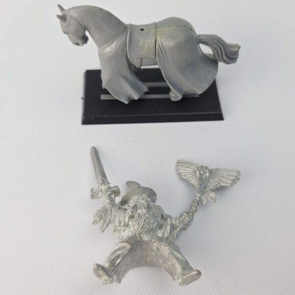 The Empire Mounted Grey Wizard