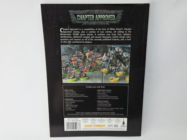 Warhammer 40,000 Chapter Approved 2001 Annual