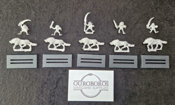 Warhammer orcs and goblins wolf riders