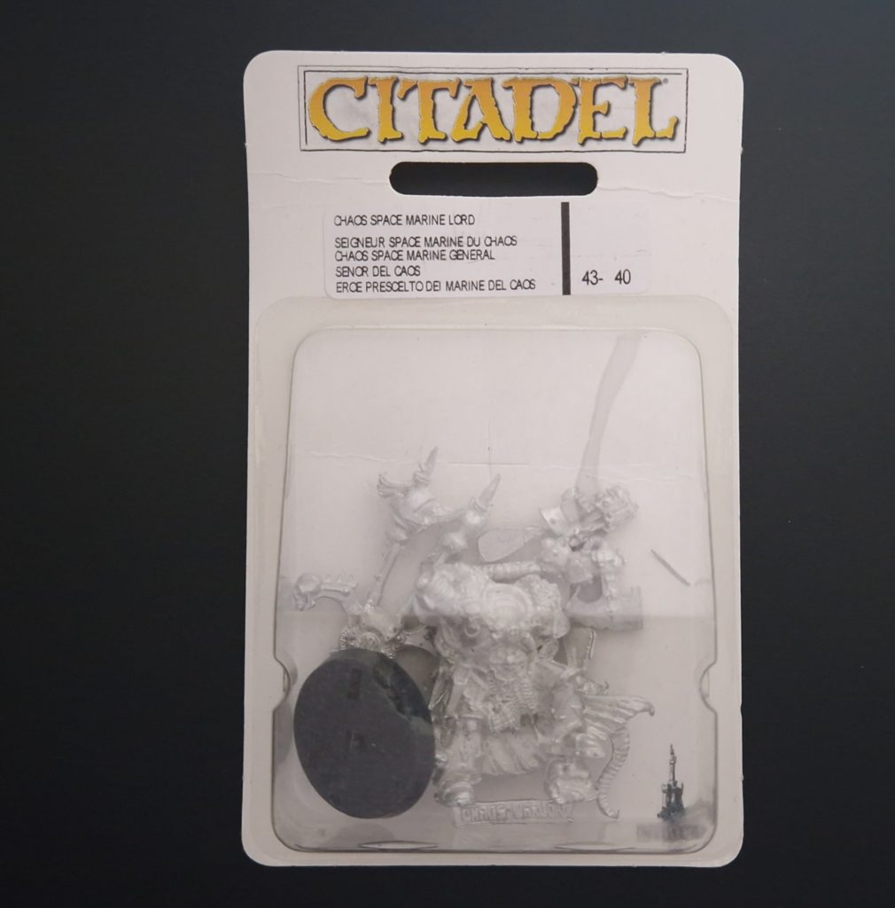 Warhammer 40K – Ahriman Chaos Space Marine – Figurine Metal Peinte OOP
