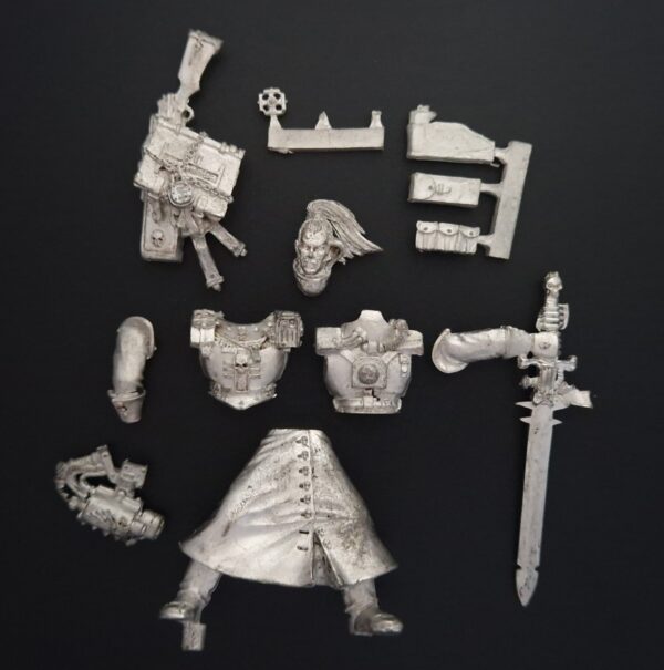 A photo of a Inquisitor Covenant Warhammer miniature