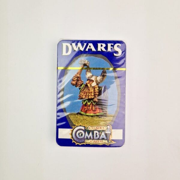 A photo of Warhammer Dwarfs Citadel Combat Cards