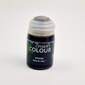 A photo of a bottle with 24ml Citadel Colour Shade Nuln Oil