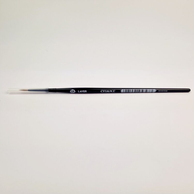 A Photo of a Citadel Medium Layer Brush