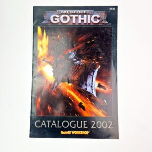A photo of a Warhammer 2002 Battlefleet Gothic Catalogue