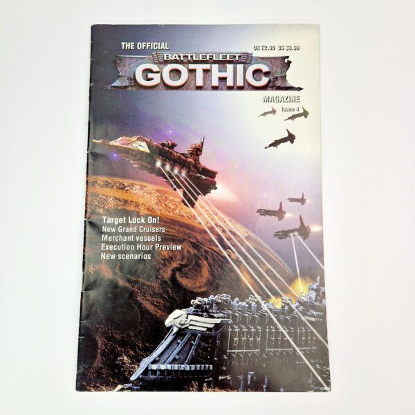 A photo of a Warhammer Battlefleet Gothic Magazine Issue 4