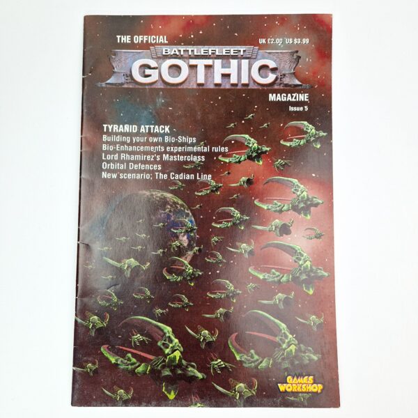 A photo of a Warhammer Battlefleet Gothic Magazine Issue 5