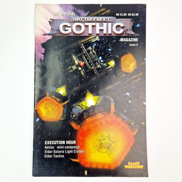 A photo of a Warhammer Battlefleet Gothic Magazine Issue 8