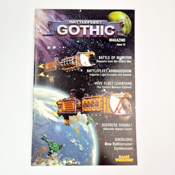A photo of a Warhammer Battlefleet Gothic Magazine Issue 12