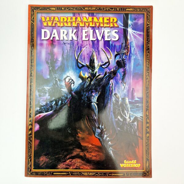 A photo of a Warhammer Dark Elves 6th Edition Army Book