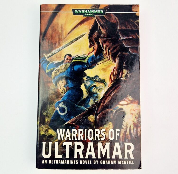 A Photo of a Warhammer Black Library Warriors of Ultramar Novel