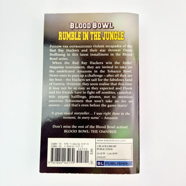 A Photo of a Warhammer Black Library Blood Bowl: Rumble in the Jungle Novel
