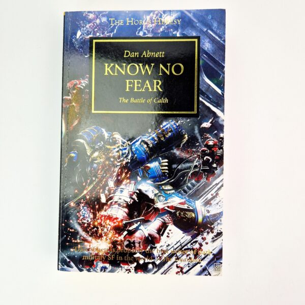 A Photo of a Warhammer Black Library The Horus Heresy: Know No Fear Novel
