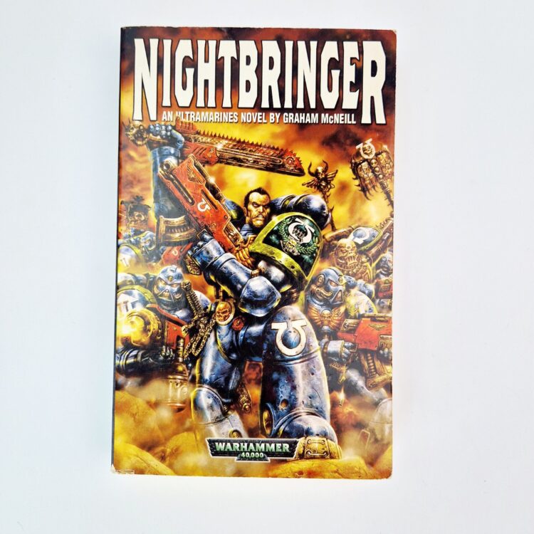 A Photo of a Warhammer Black Library Nightbringer: an Ultramarines Novel