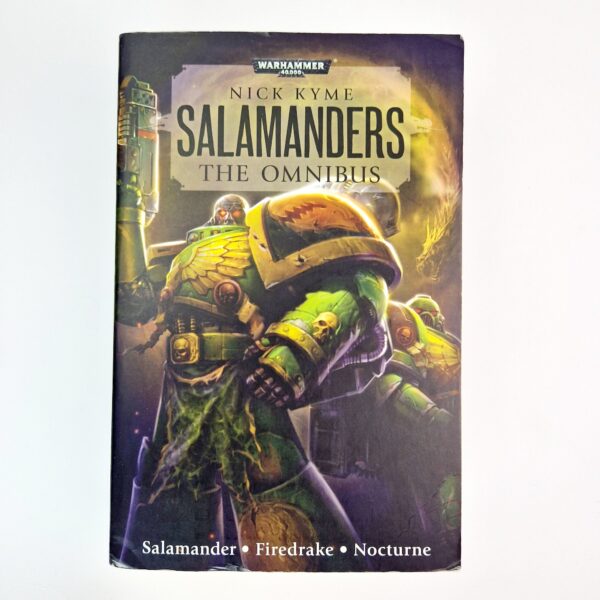 A Photo of a Warhammer Black Library Salamanders: the Omnibus