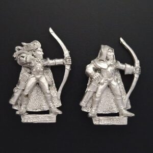 A photo of 4th edition Marauder Miniatures Wood Elves Archers Warhammer miniatures