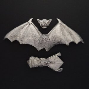 A photo of a 5th edition Vampire Counts Fell Bat Warhammer miniature