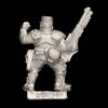 A photo of a 2nd edition Imperial Guard Cadian Lieutenant Warhammer miniature
