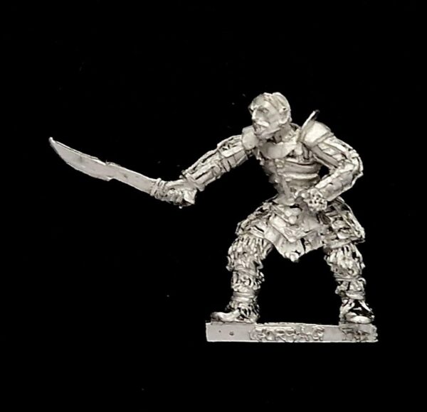 A photo of a Mordor Gorbag Warhammer miniature