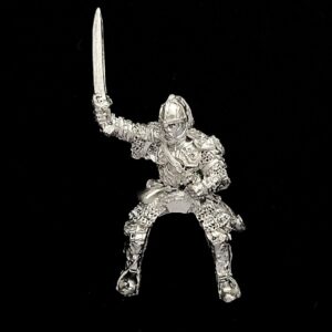 A photo of a Rohan Mounted Éomer at Pelennorr Warhammer miniature