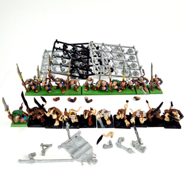 A photo of 6th edtion Skaven Clanrats Regiment Warhammer miniatures