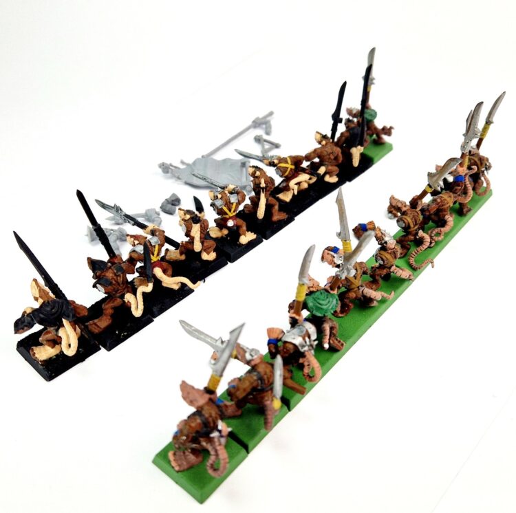 A photo of 6th edtion Skaven Clanrats Regiment Warhammer miniatures