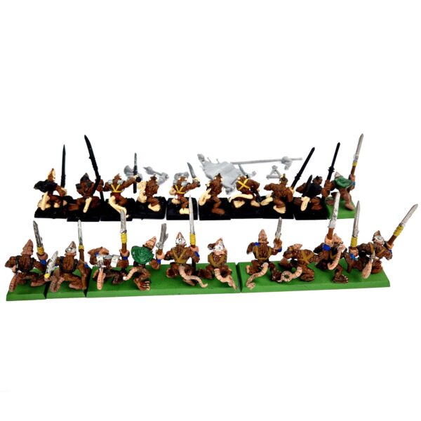 A photo of 6th edtion Skaven Clanrats Regiment Warhammer miniatures