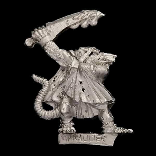 A photo of a 5th edition Skaven Assassin Warhammer miniature