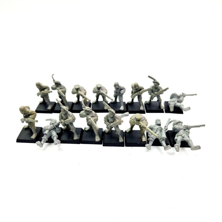 A photo of 6th edition The Empire Handgunners Warhammer miniatures