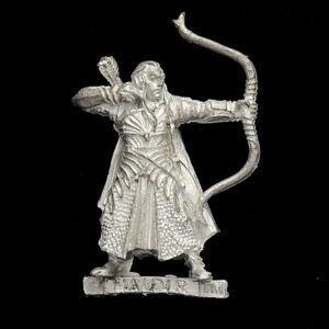 A photo of a The Elven Realms Amoured Haldir Warhammer miniature
