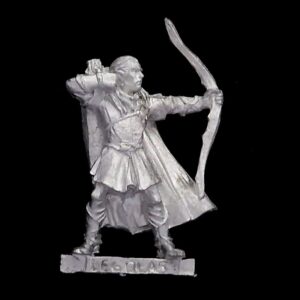 A photo of a The Fellowship Legolas Amon Hen Warhammer miniature