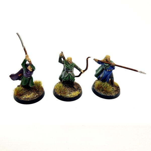 A photo of The Elven Realms Lothlórien Wood Elf Warriors Warhammer miniatures
