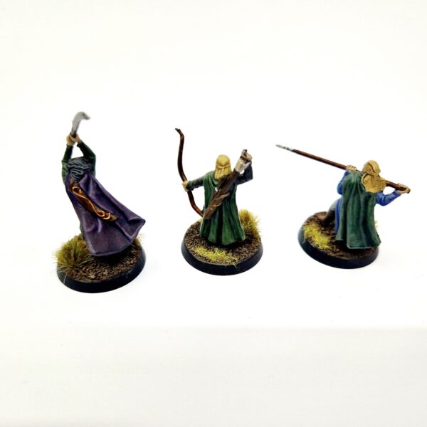 A photo of The Elven Realms Lothlórien Wood Elf Warriors Warhammer miniatures