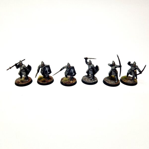 A photo of Gondor Warriors of Minas Tirith Warhammer miniatures