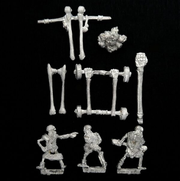 A photo of a 3rd edition Undead Skull Chucker Warhammer miniatures