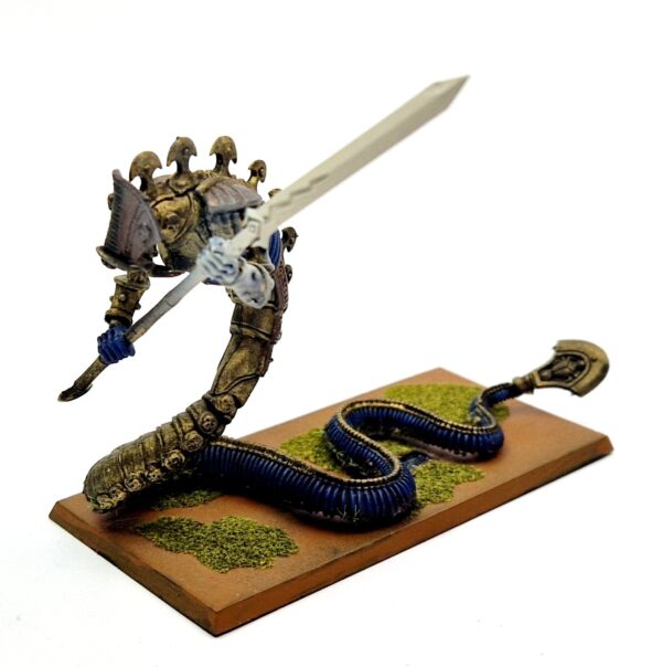 A photo of a 8th edition Tomb Kings Sepulchral Stalker Warhammer miniatures