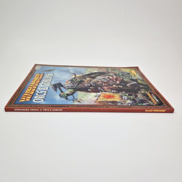 A photo of a Orcs and Goblins 7th Edition Army Book
