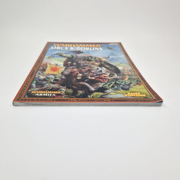A photo of a Orcs and Goblins 7th Edition Army Book