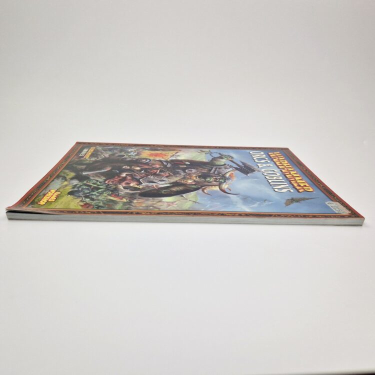 A photo of a Orcs and Goblins 7th Edition Army Book