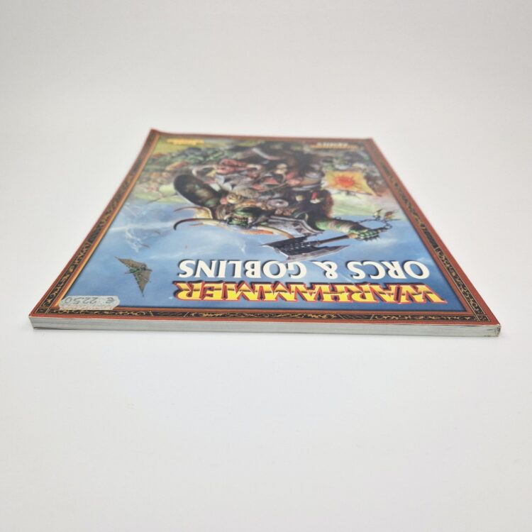 A photo of a Orcs and Goblins 7th Edition Army Book